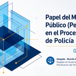 Papel del Ministerio Publico (Personería) en el Proceso Oral de Policía